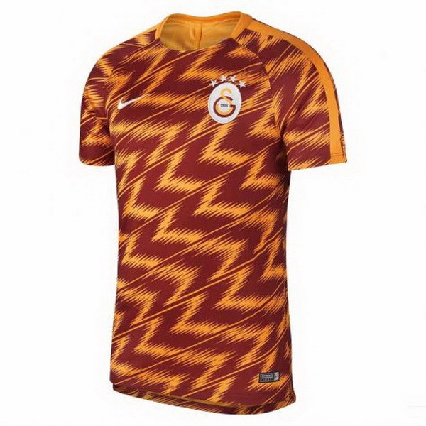 Pre Match Galatasaray 2018-19 Orange Fussballtrikots Günstig